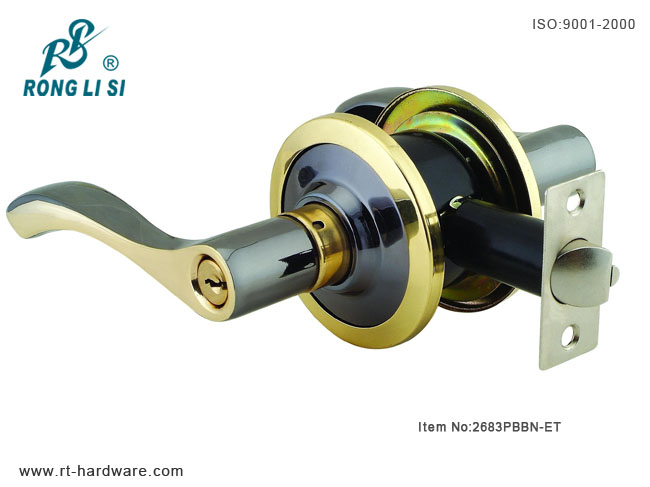 cylindrical lever lock2683PBBN-ET cylindrical lever lock