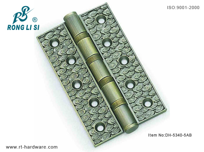 zinc alloy door hinge 5 inch